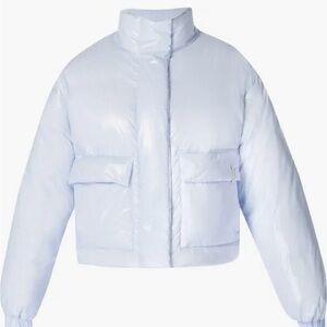Sweaty Betty Shine Crop Puffer Jacket